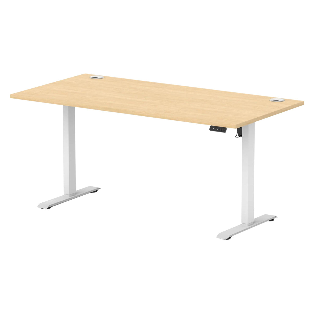 Air Lite Height Adjustable Desk with Cable Ports