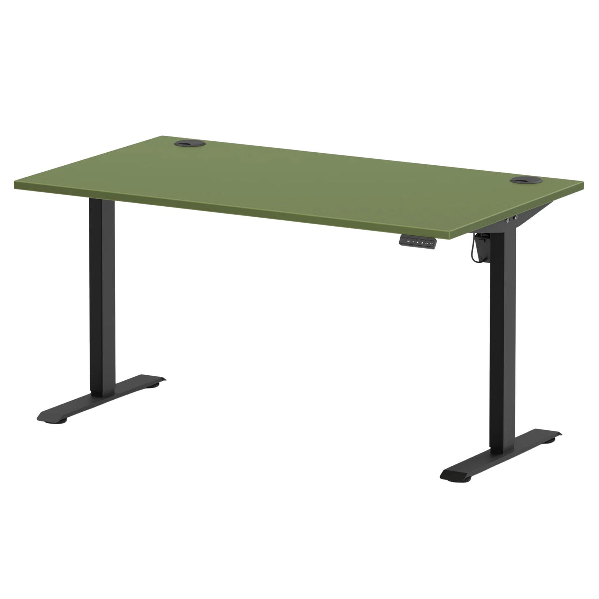 Air Lite Height Adjustable Desk with Cable Ports