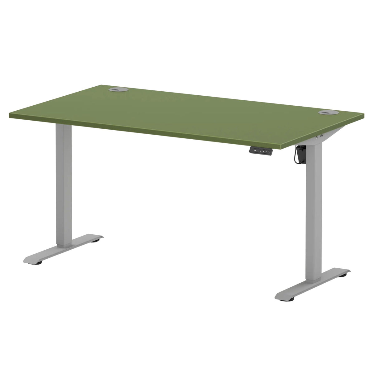 Air Lite Height Adjustable Desk with Cable Ports