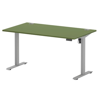 Air Lite Height Adjustable Desk with Cable Ports