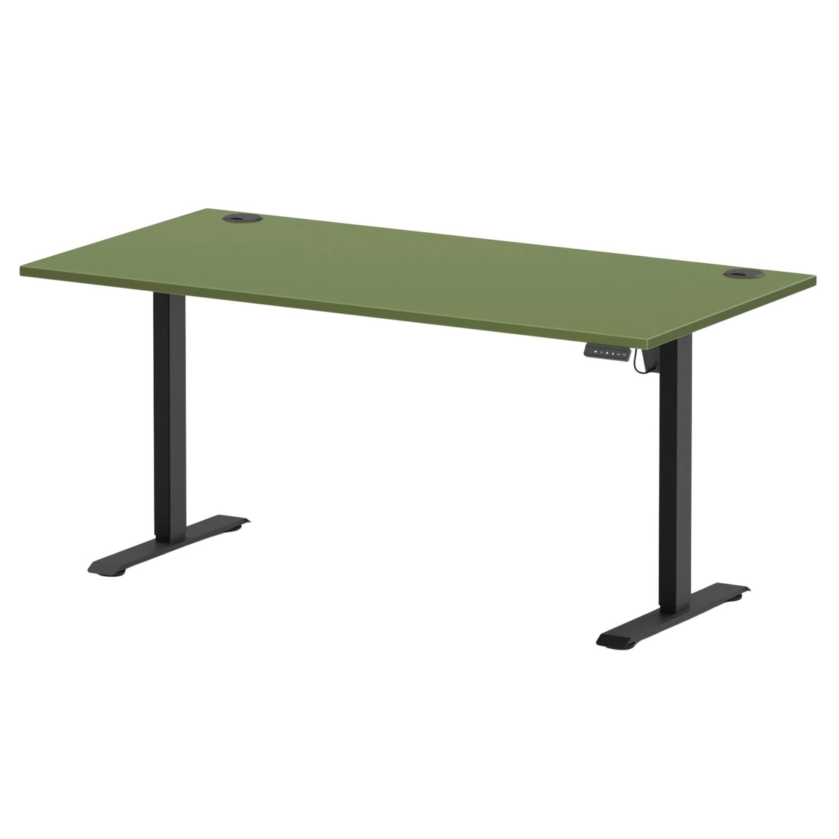 Air Lite Height Adjustable Desk with Cable Ports