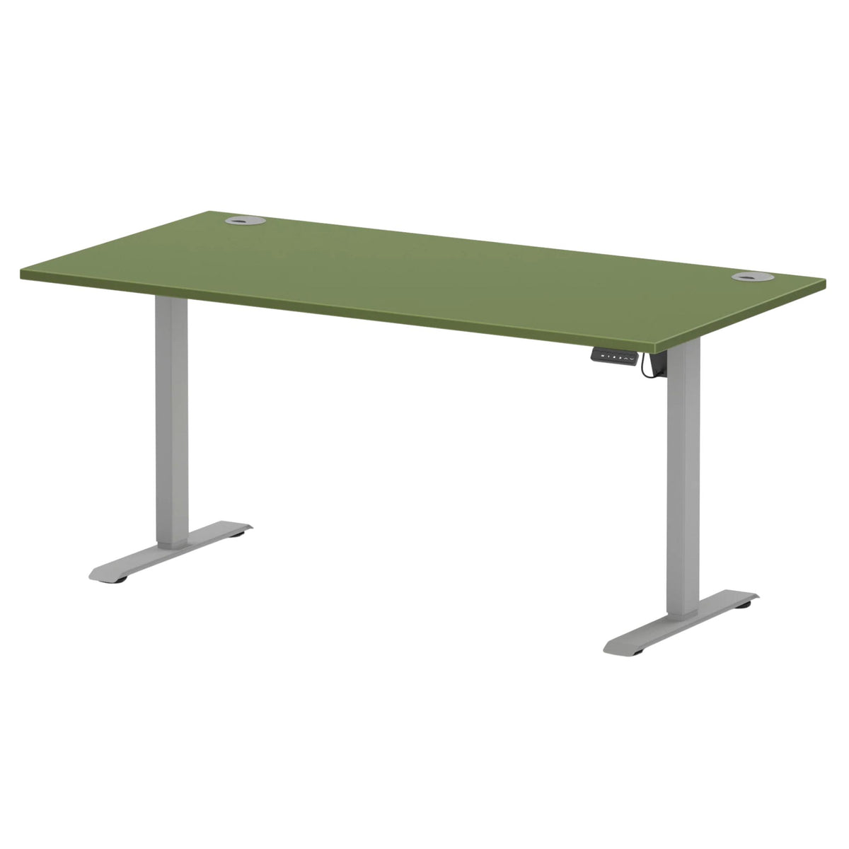 Air Lite Height Adjustable Desk with Cable Ports