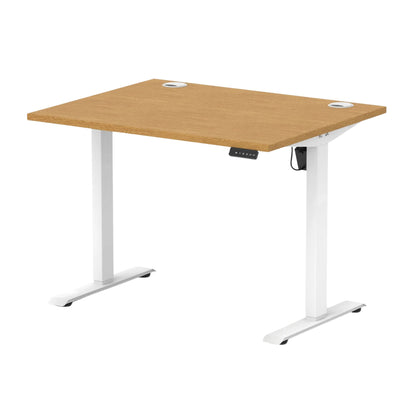 Air Lite Height Adjustable Desk with Cable Ports