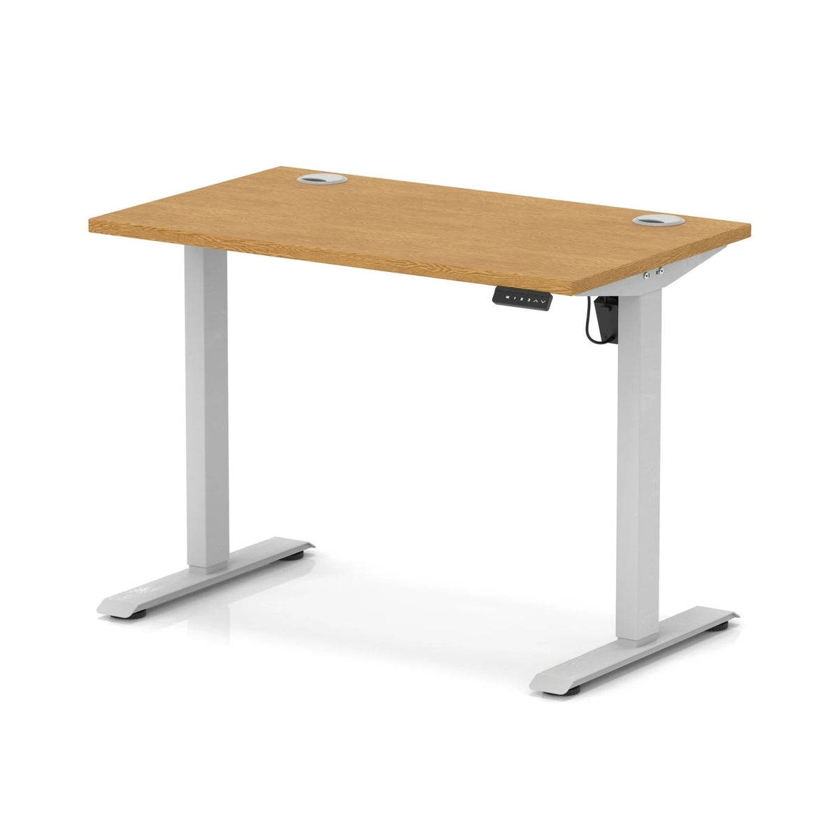 The Focus Air Slimline Standing Desk With Cable Ports