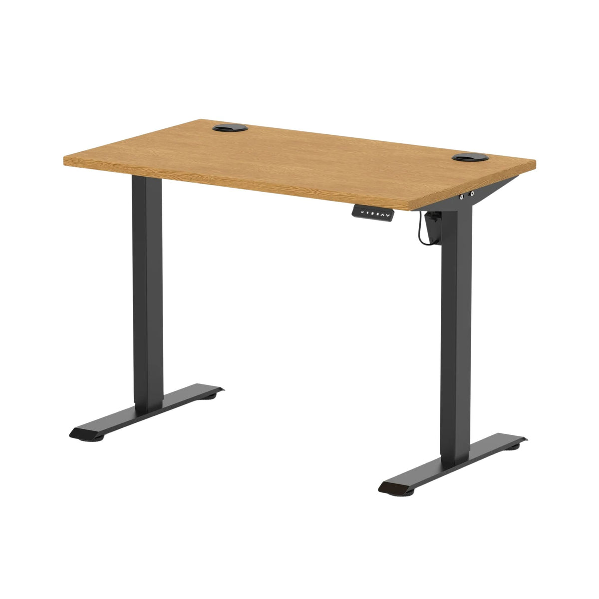 The Focus Air Slimline Standing Desk With Cable Ports