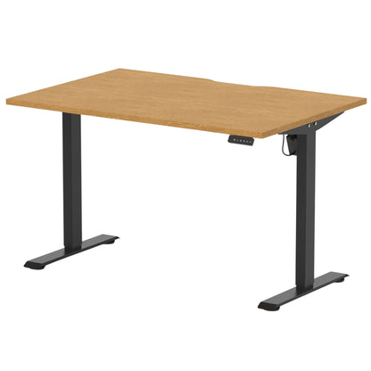 Air Lite Height Adjustable Desk With Scalloped Edge