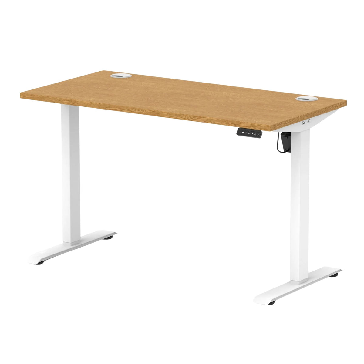 The Focus Air Slimline Standing Desk With Cable Ports