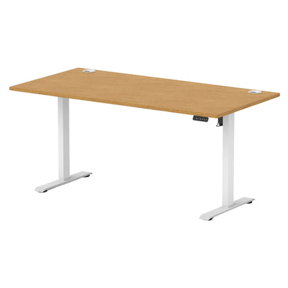 Air Lite Height Adjustable Desk with Cable Ports