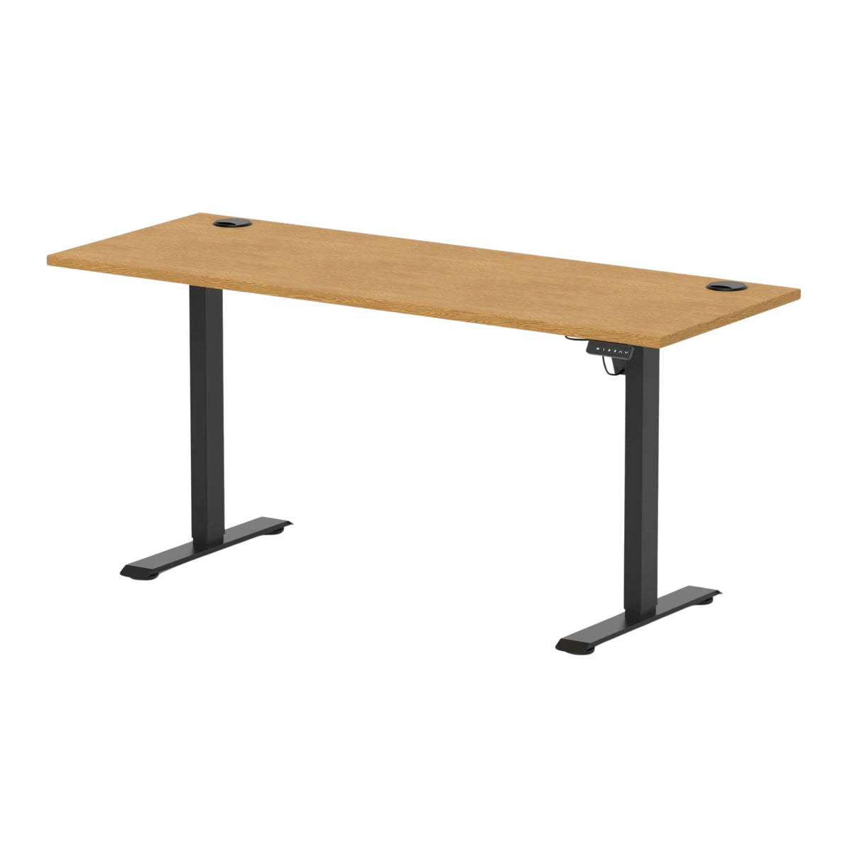 The Focus Air Slimline Standing Desk With Cable Ports