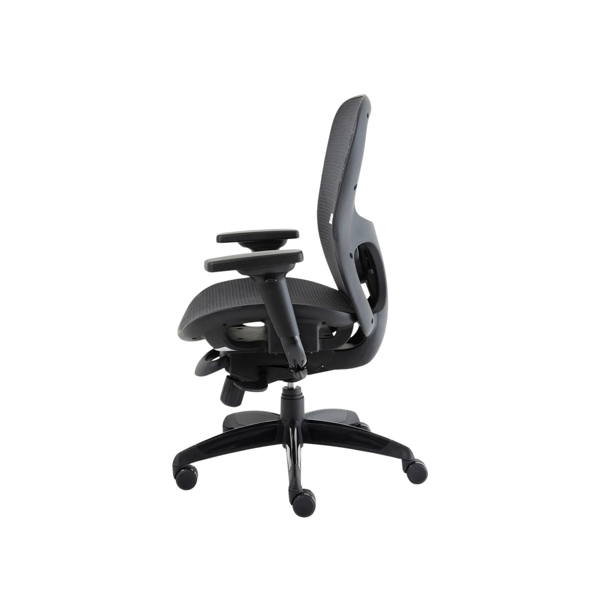 Stealth Shadow High Mesh Back Ergonomic Posture Chair With Arms