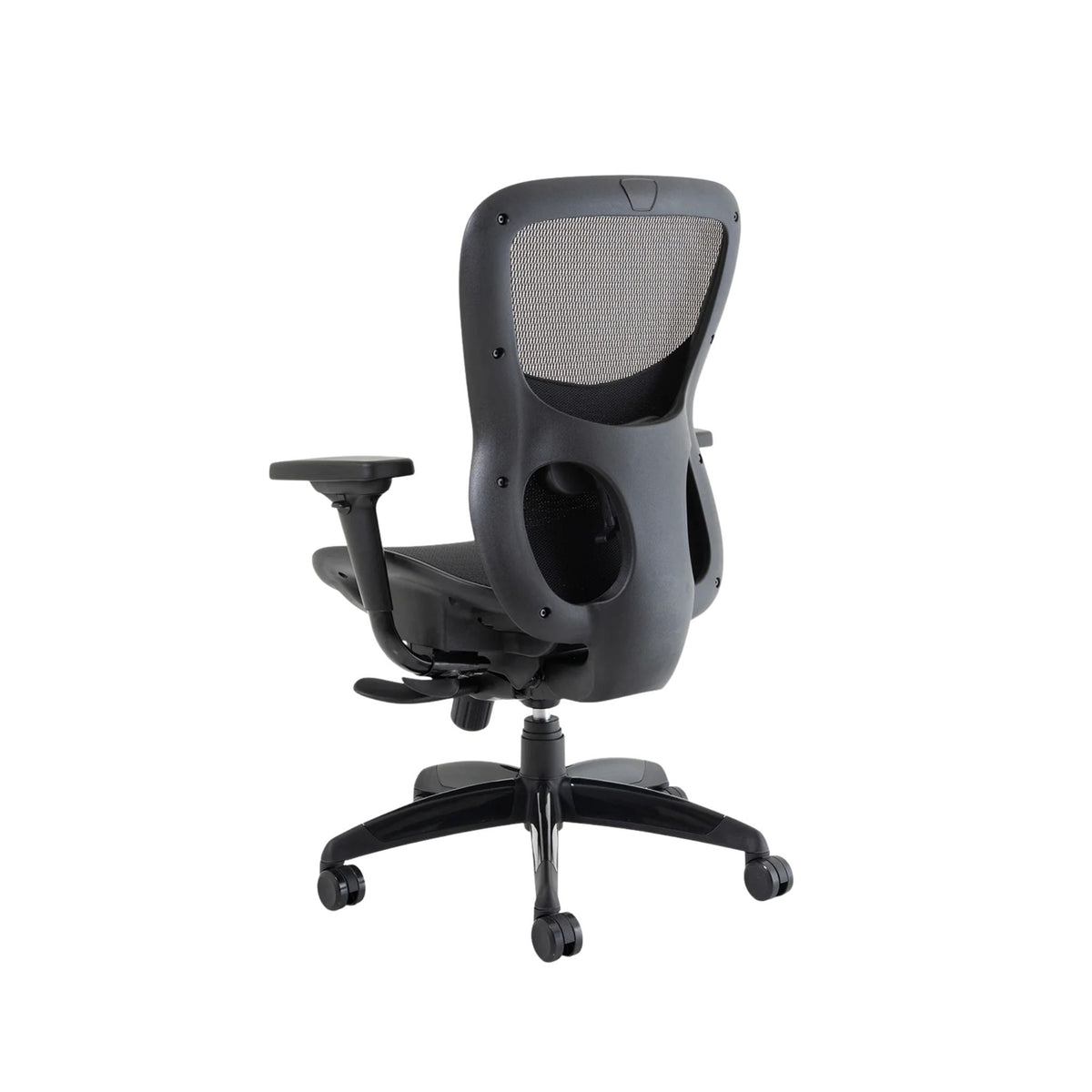 Stealth Shadow High Mesh Back Ergonomic Posture Chair With Arms