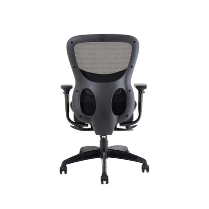 Stealth Shadow High Mesh Back Ergonomic Posture Chair With Arms