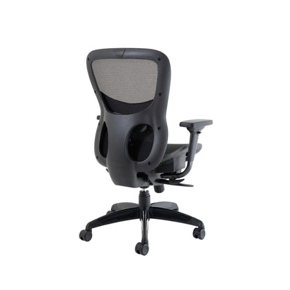 Stealth Shadow High Mesh Back Ergonomic Posture Chair With Arms
