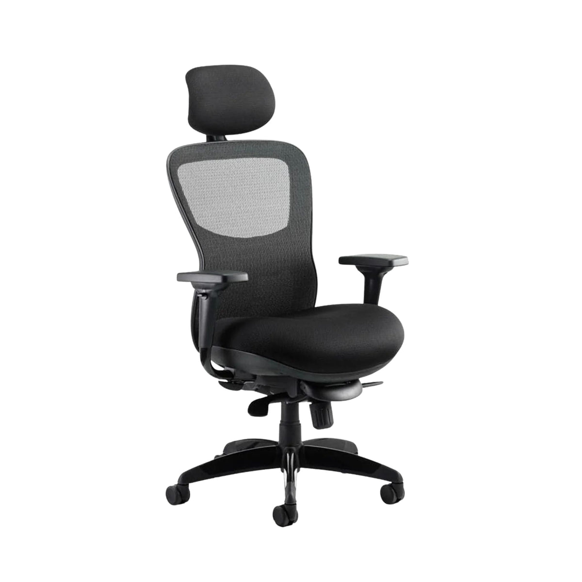 Stealth Shadow High Mesh Back Ergonomic Posture Chair With Arms