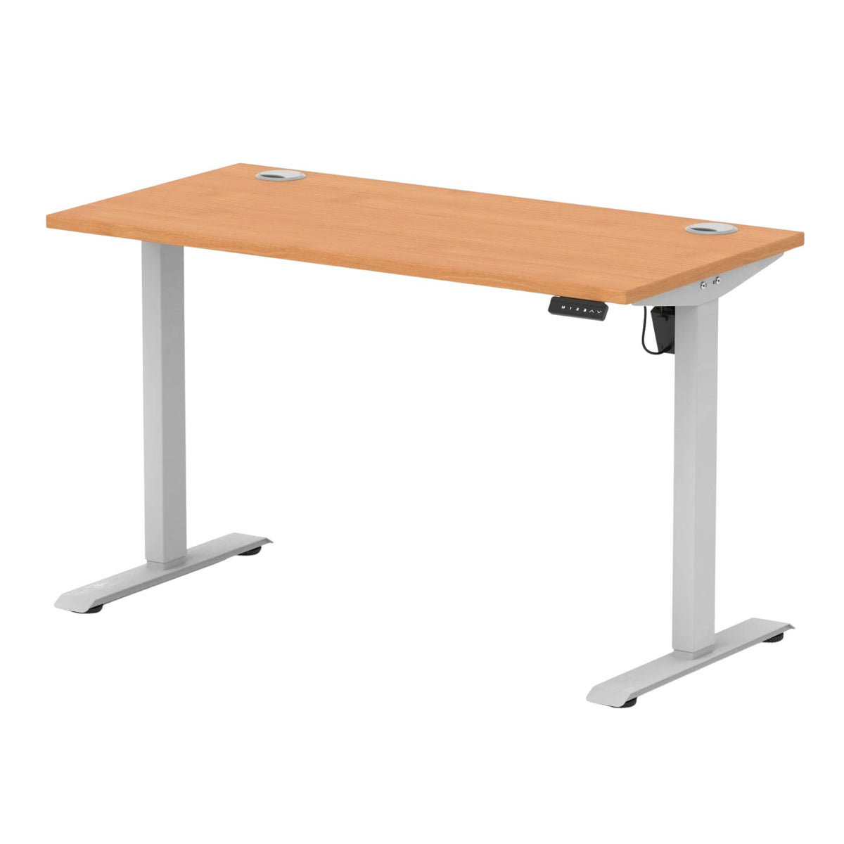The Focus Air Slimline Standing Desk With Cable Ports