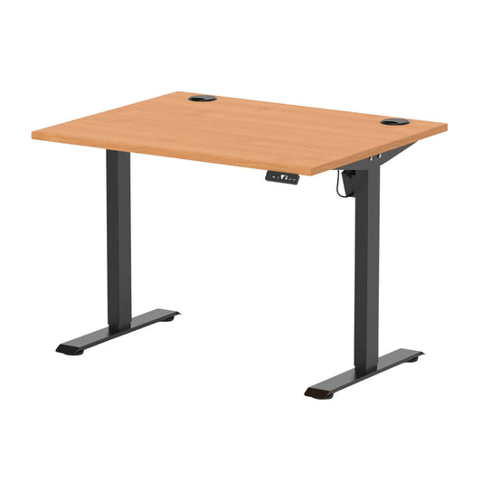 Air Lite Height Adjustable Desk with Cable Ports