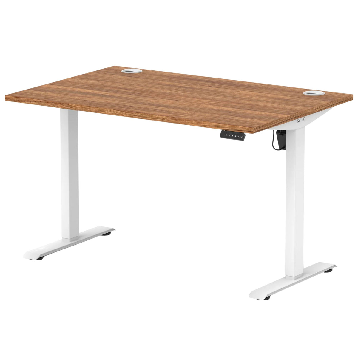 Air Lite Height Adjustable Desk with Cable Ports