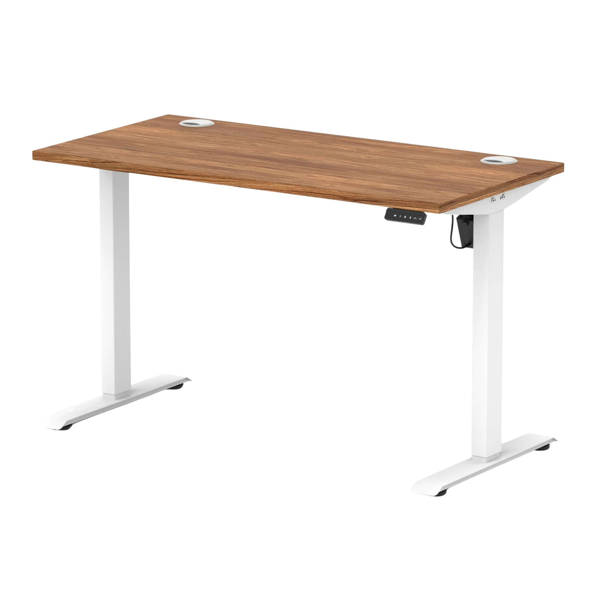 The Focus Air Slimline Standing Desk With Cable Ports