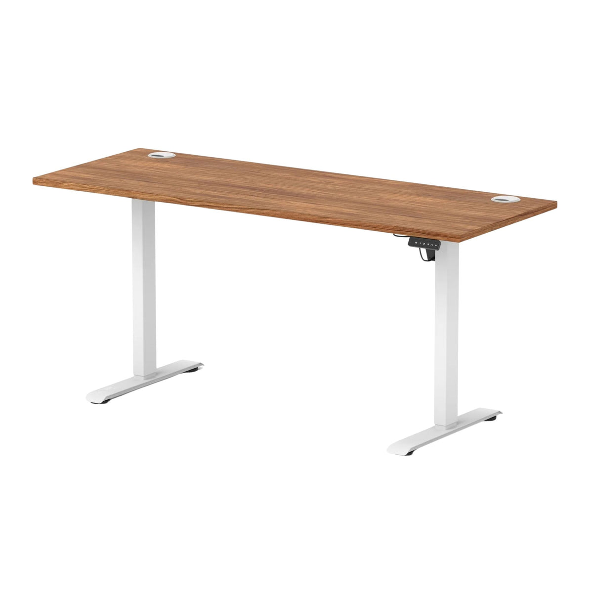 The Focus Air Slimline Standing Desk With Cable Ports