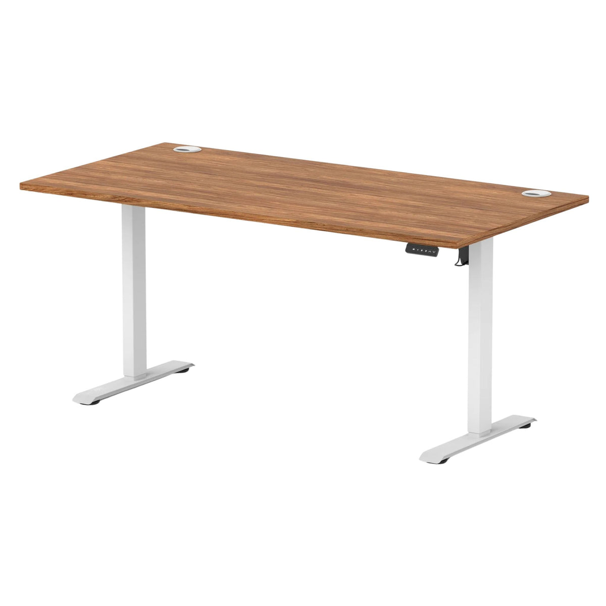 Air Lite Height Adjustable Desk with Cable Ports