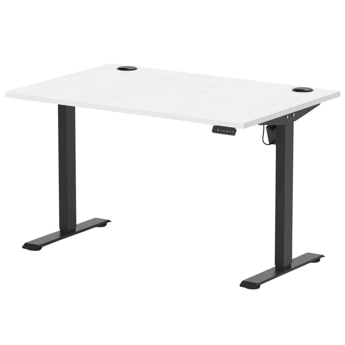 Air Lite Height Adjustable Desk with Cable Ports