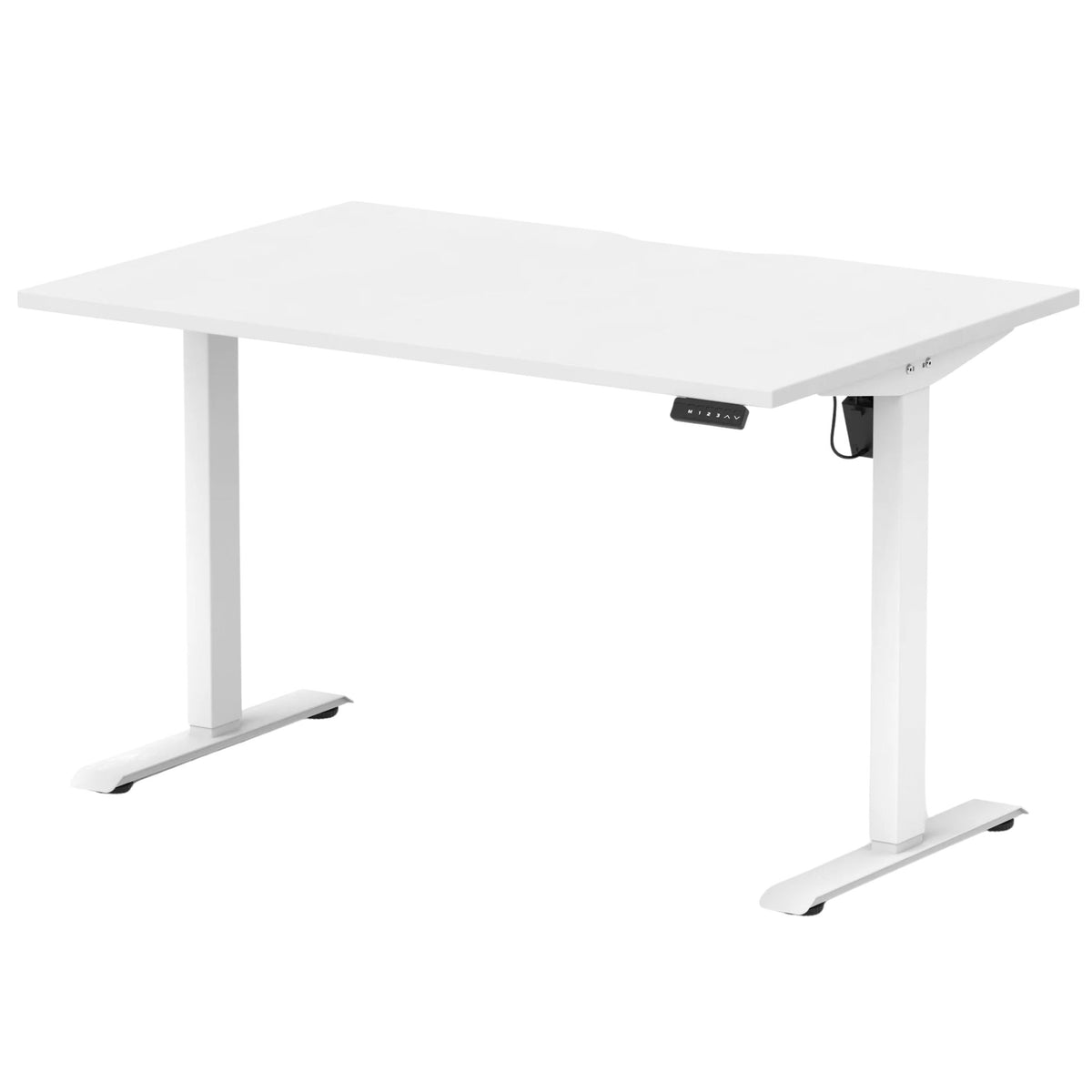 Air Lite Height Adjustable Desk With Scalloped Edge