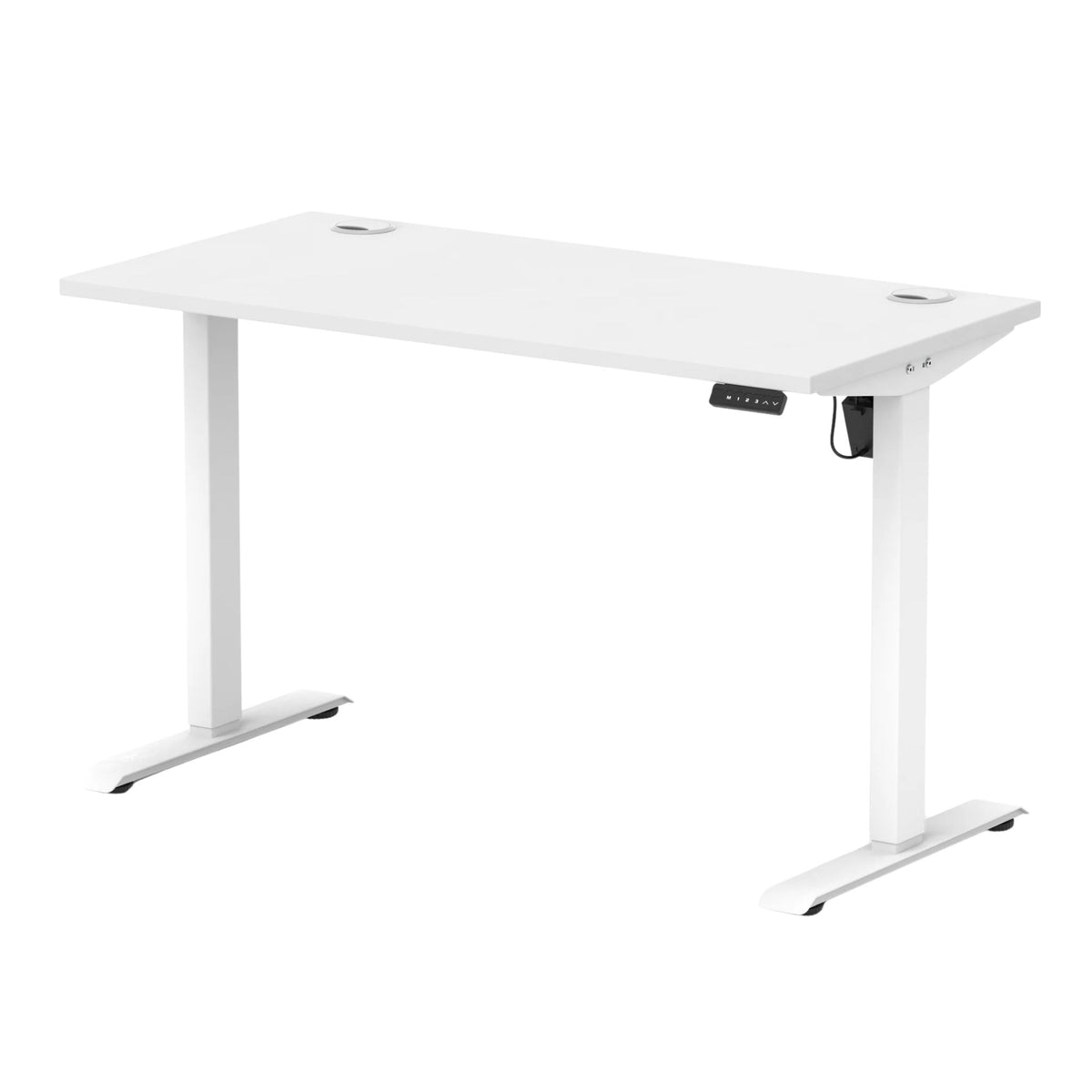 The Focus Air Slimline Standing Desk With Cable Ports