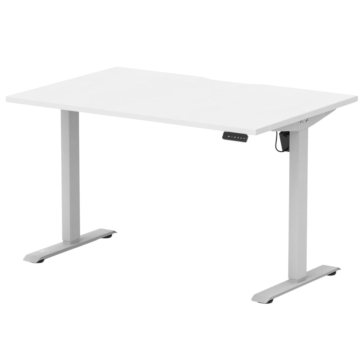 Air Lite Height Adjustable Desk With Scalloped Edge