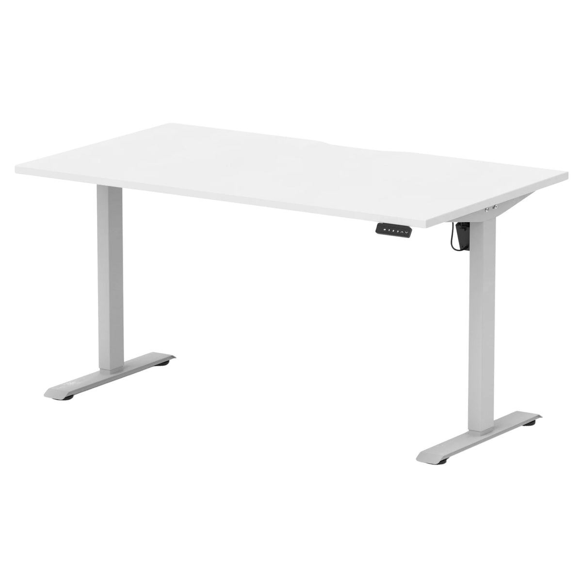 Air Lite Height Adjustable Desk With Scalloped Edge