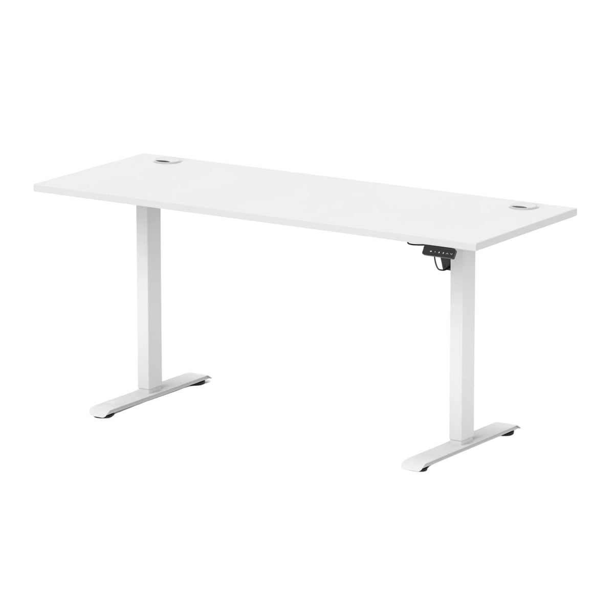 The Focus Air Slimline Standing Desk With Cable Ports